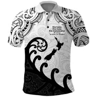 Kia Haka Maori language Polo Shirt Te Reo Maori Inspired Art
