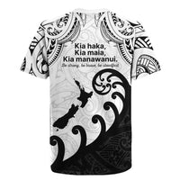 Kia Haka Maori language Rugby Jersey Te Reo Maori Inspired Art