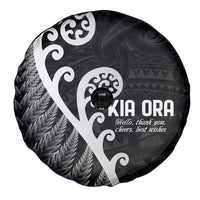 Kia Ora Maori Language Spare Tire Cover Te Reo Maori Koru Fern Art LT9 - Polynesian Pride