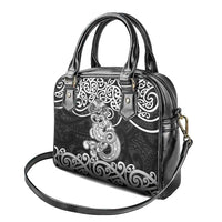 Te Reo Maori Tiki Inspired Art Shoulder Handbag