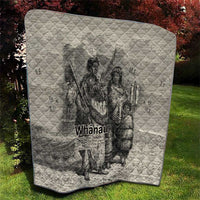 Whanau Maori Language Quilt Te Reo Maori Inspired Art LT9 - Polynesian Pride