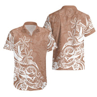 Polynesian Sunset Plumeria Hawaiian Shirt Pacific Island Tribal Nude Style LT9 - Polynesian Pride
