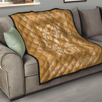 Hawaiian Quilt Pattern Quilt Gold Hawaii Culture Tropical - Polynesian Pride