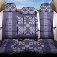 Hawaiian Quilt Pattern Back Car Seat Cover Purple Hawaii Culture Tropical - Polynesian Pride
