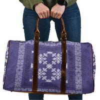 Hawaiian Quilt Pattern Travel Bag Purple Hawaii Culture Tropical LT9 Purple - Polynesian Pride