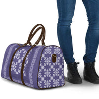 Hawaiian Quilt Pattern Travel Bag Purple Hawaii Culture Tropical LT9 - Polynesian Pride
