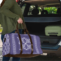 Hawaiian Quilt Pattern Travel Bag Purple Hawaii Culture Tropical LT9 - Polynesian Pride