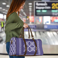 Hawaiian Quilt Pattern Travel Bag Purple Hawaii Culture Tropical LT9 - Polynesian Pride