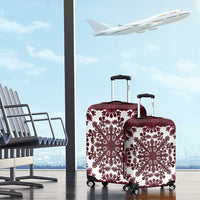 Palm Leaf Quilt Pattern Luggage Cover Hawaii Culture Floral - Polynesian Pride