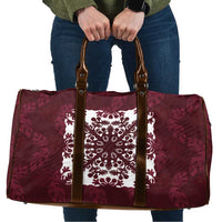 Palm Leaf Quilt Pattern Travel Bag Hawaii Culture Floral - Polynesian Pride