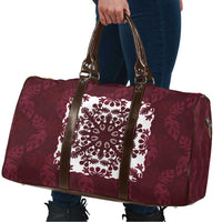 Palm Leaf Quilt Pattern Travel Bag Hawaii Culture Floral - Polynesian Pride