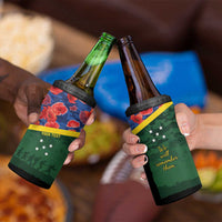 Personalised Solomon Islands Remembrance Day 4 in 1 Can Cooler Tumbler We Will Remember Them with Camouflage Style