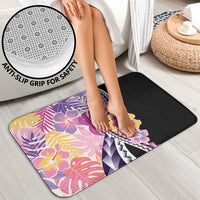 Aloha Vintage Hibiscus Lei Seamless Pattern Bathroom Set - Polynesian Pride