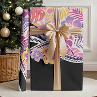 Aloha Vintage Hibiscus Lei Seamless Pattern Wrapping Paper - Polynesian Pride
