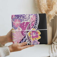 Aloha Vintage Hibiscus Lei Seamless Pattern Wrapping Paper - Polynesian Pride