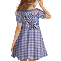 Aloha Vintage Palaka Floral Hawaiian Quilt Family Matching Puletasi and Hawaiian Shirt Poni Motif - Polynesian Pride