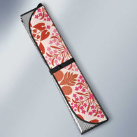 Aloha Vintage Palaka Floral Hawaiian Quilt Auto Sun Shade Ulaula Motif LT9 - Polynesian Pride