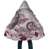 Polynesian Manta Ray Cloak Pink Floral Turtle Tattoo LT9 Unisex Pink - Polynesian Pride