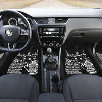 New Zealand Rugby Car Mats Black Haka Dance With NZ Champions History LT9 - Polynesian Pride