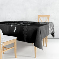 NZ Rugby Tablecloth Kapa Opango Maori Haka With Years of The All Black Champions LT9 - Polynesian Pride