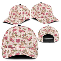 Beige Paniolo Palaka Hawaiian Cowgirl Christmas Classic Cap - Polynesian Pride