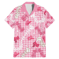 Paniolo Palaka Hawaiian Cowgirl Family Matching Mermaid Dress and Hawaiian Shirt - Polynesian Pride