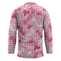 Paniolo Palaka Hawaiian Cowgirl Hockey Jersey - Polynesian Pride