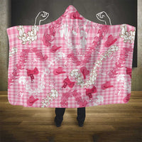 Paniolo Palaka Hawaiian Cowgirl Hooded Blanket - Polynesian Pride