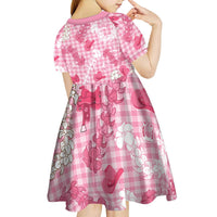 Paniolo Palaka Hawaiian Cowgirl Kid Short Sleeve Dress - Polynesian Pride