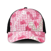 Paniolo Palaka Hawaiian Cowgirl Mesh Trucker Cap - Polynesian Pride
