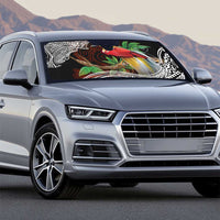 Papua New Guinea Christmas Auto Sun Shade - Polynesian Pride