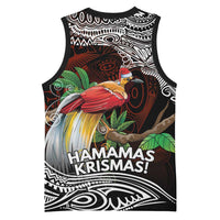 Papua New Guinea Christmas Basketball Jersey - Polynesian Pride