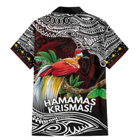 Papua New Guinea Christmas Family Matching Mermaid Dress and Hawaiian Shirt - Polynesian Pride