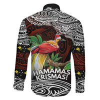Papua New Guinea Christmas Family Matching Off Shoulder Short Dress and Hawaiian Shirt - Polynesian Pride