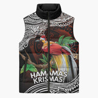 Papua New Guinea Christmas Sleeveless Puffer Jacket - Polynesian Pride