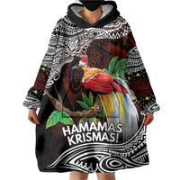 Papua New Guinea Christmas Wearable Blanket Hoodie - Polynesian Pride