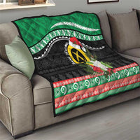 Vanuatu Pig's Tusk Meri Krismas! Quilt Vanuatuan Sand Drawing Pattern - Polynesian Pride