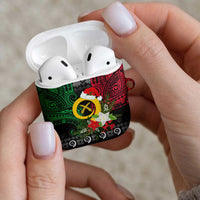 Vanuatu Pig's Tusk Meri Krismas! AirPods Case Vanuatuan Ancient Art Spirit LT9 - Polynesian Pride