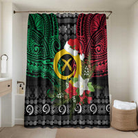 Vanuatu Pig's Tusk Meri Krismas! Bathroom Set Vanuatuan Ancient Art Spirit - Polynesian Pride