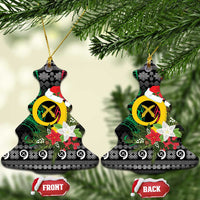 Vanuatu Pig's Tusk Meri Krismas! Ceramic Ornament Vanuatuan Ancient Art Spirit - Polynesian Pride