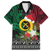 Vanuatu Pig's Tusk Meri Krismas! Family Matching Puletasi and Hawaiian Shirt Vanuatuan Ancient Art Spirit - Polynesian Pride