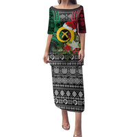 Vanuatu Pig's Tusk Meri Krismas! Family Matching Puletasi and Hawaiian Shirt Vanuatuan Ancient Art Spirit - Polynesian Pride