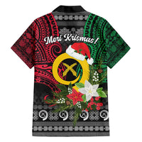 Vanuatu Pig's Tusk Meri Krismas! Family Matching Tank Maxi Dress and Hawaiian Shirt Vanuatuan Ancient Art Spirit - Polynesian Pride