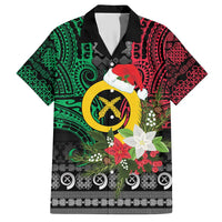Vanuatu Pig's Tusk Meri Krismas! Hawaiian Shirt Vanuatuan Ancient Art Spirit - Polynesian Pride