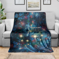 New Zealand Matariki Pohutukawa Blanket Te Mauri te Ora