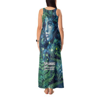 New Zealand Matariki Tupuanuku Tank Maxi Dress Te W o te Hauhake LT9 - Polynesian Pride