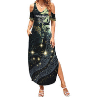 New Zealand Matariki Tupuarangi Summer Maxi Dress Ng Kai o te Rangi LT9 Women Art - Polynesian Pride