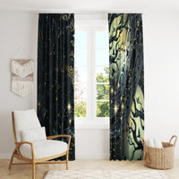 New Zealand Matariki Tupuarangi Window Curtain Ngā Kai o te Rangi