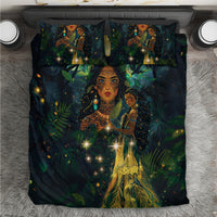 New Zealand Matariki Bedding Set Rongo Mori Wellbeing and Good Luck LT9 Art - Polynesian Pride