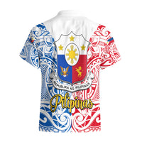 Polynesian Philippines Hawaiian Shirt Pilipinas Flag Style for 125th Independence Anniversary White LT9 - Polynesian Pride